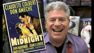 CLASSIC COMEDY REVIEW Claudette Colbert in MIDNIGHT from STEVE HAYES Tired Old Queen at the Movies