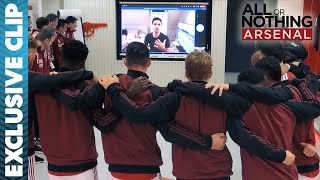 EXCLUSIVE CLIP Mikel Artetas PostCOVID Team Speech Via Zoom  All or Nothing Arsenal