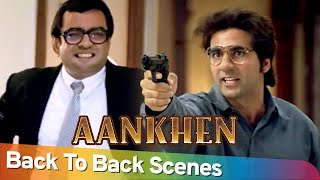 Back to Back Comedy Scenes  Superhit Movie Aankhen  Akshay Kumar  Amitabh Bachchan  Paresh Rawal