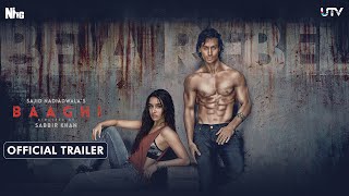 Baaghi Official Trailer  Tiger Shroff  Shraddha Kapoor  Releasing April 29