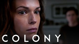 Colony on USA Network  Amanda Righetti  Behind the Scenes Interview