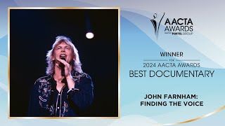 John Farnham Finding The Voice wins Best Documentary at the 2024 AACTA Awards