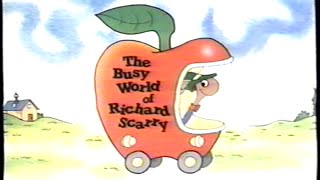 The Busy World of Richard Scarry Home Videos 1998 Promo VHS Capture