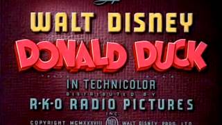 Donald Duck  Donalds Nephews 1938  recreation titles