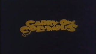 Carry On Columbus Trailer 1992