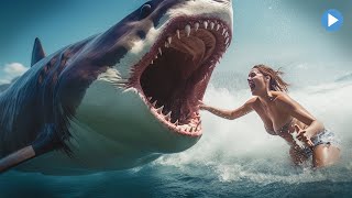 JURASSIC SHARK 3 SEAVENGE  Exclusive Full SciFi Horror Movie Premiere  English HD 2024