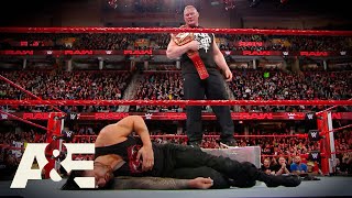 The INTENSE Birth of Brock Lesnar  Roman Reigns Rivalry  WWE Rivals  AE
