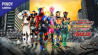 Kamen Rider Heisei Generations FINAL Build  ExAid with Legend Riders  Trailer Filipino Subs
