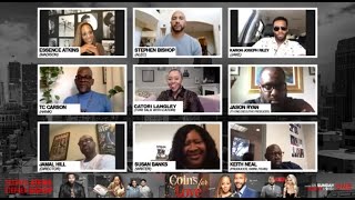 TV Ones  COINS FOR LOVE  Virtual Media Teleconference w Essence Atkins Stephen Bishop and cast