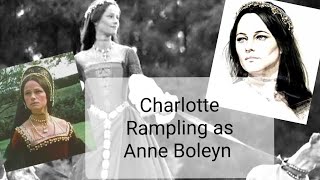 Charlotte Rampling as Anne Boleyn in  Henry VIII and His Six Wives 1972