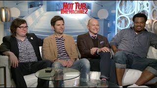 Hot Tub Time Machine 2 Interview Craig Robinson Rob Corddry Adam Scott and Clark Duke