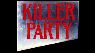 KILLER PARTY  Trailer 1986 OV  New Version