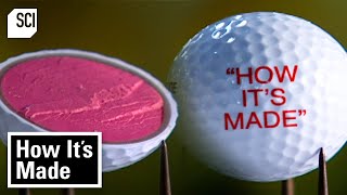How Golf Balls Clubs Carts  Tees Are Made  How Its Made  Science Channel
