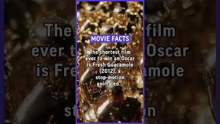 The shortest film ever to win an Oscar is Fresh Guacamole 2012 a stopmotion animated movie