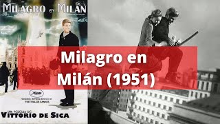 Milagro en Milan  PELICULA COMPLETA EN ESPAOL LATINO  1948  VITTORIO DE SICA