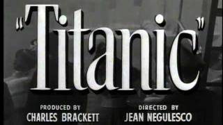 TITANIC Theatrical Trailer 1953