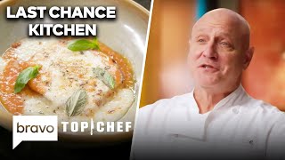 Which Chef Survives This Stinky Cheese Surprise  Last Chance Kitchen S21 E3  Top Chef  Bravo