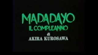 Madadayo  Il compleanno 1993  Trailer italiano  Akira Kurosawa