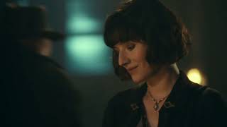 Jessie Eden and Tommy Shelby get drunk together  S04E05  PEAKY BLINDERS