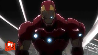 Iron Man Rise of Technovore 2013  Iron Man vs Technovore Scene  Movieclips