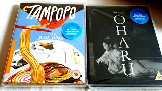 CriterionSpecial TAMPOPO 1985  THE LIFE OF OHARU 1952 Bluray 4K Remastered UNBOXING