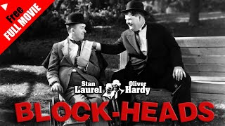 Laurel and Hardy BlockHeads 1938 FULL MOVIE  Comedy Family War  Stan Laurel Oliver Hardy