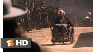 Wild Bill 310 Movie CLIP  Wheelchair Showdown 1995 HD