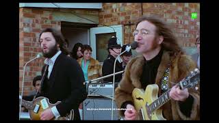 The Beatles Get Back  The Rooftop Concert  Escena Dont let me down  HD