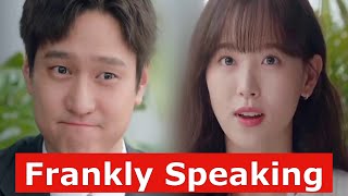 Frankly Speaking 2024    Korean drama  Ko Kyoung Pyo Kang Han Na Joo Jong Hyuk  Jtbc