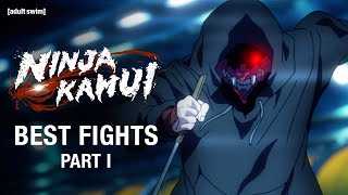 Best Fights Episodes 16  Ninja Kamui  adult swim
