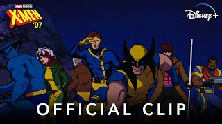 Marvel Animations XMen 97  Official Clip Fighting The Sentinels  Disney