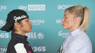 Jessica McCaskill vs Lauren Price  FULL PRESS CONFERENCE  FACE OFFS   Boxxer  Sky Sports