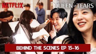 Queen Of Tears Behind The Scenes Episode 15  16  Funny moment of  Soohyun and Jiwon ENGSUB