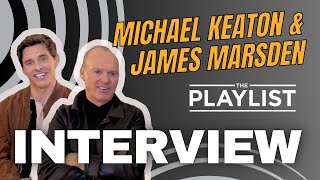 Michael Keaton  James Marsden Discuss Knox Goes Away Batman Deadpool Sonic  More