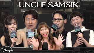 UncleSamsik  Exclusive Interview with the Cast of KDrama Uncle Samsik on Disney