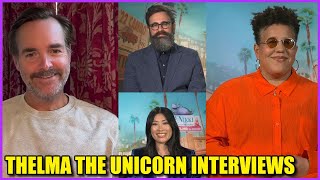 Brittany Howard  Will Forte on Thelma The Unicorn 2024 Netflix Movie
