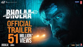Bholaa  Official Trailer  Ajay Devgn  Tabu  Bholaa In IMAX 3D