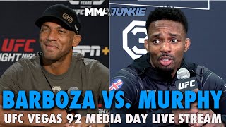 UFC Fight Night 241 Barboza vs Murphy Media Day Live Stream  Wed 2 pm ET