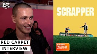Scrapper Premiere  Harris Dickinson on going blonde his young costars  Steve McQueens Blitz