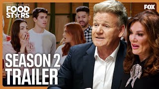 Gordon Ramsay VS Lisa Vanderpump  Food Stars Season 2 Official Trailer  FOXTV
