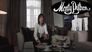 Mick Jagger introduces the Monty Python Live mostly Press Conference