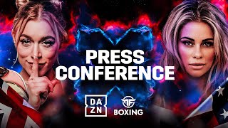 MISFITS X DAZN X SERIES 015 ELLE BROOKE VS PAIGE VANZANT PRESS CONFERENCE LIVESTREAM