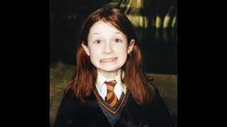 Bonnie Wright Behind the Scenes of Harry Potter
