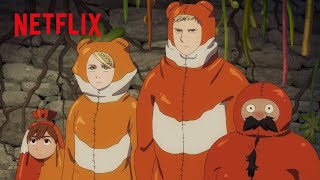 Cute Frog Suits  Delicious in Dungeon  Clip  Netflix Anime