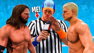 I Refereed Every WWE Clash at the Castle 2024 Match