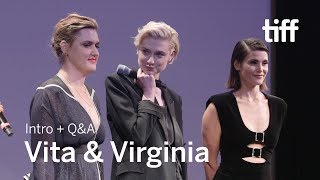 VITA  VIRGINIA Cast and Crew QA  TIFF 2018