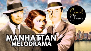 Manhattan Melodrama 1934 Clark Gable Myrna Loy William Powell first time full movie reaction