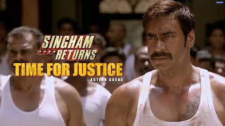 Time for Justice  Singham Returns  Movie Scene  Ajay Devgn  Rohit Shetty