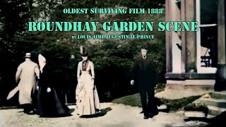 Roundhay Garden Scene 1888  the earliest surviving film