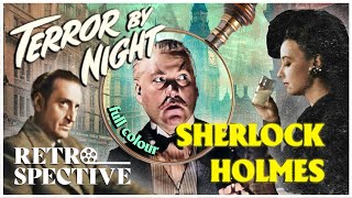 Sherlock Holmes in Terror By Night  Classic Murder Mystery Movie Full Colorized  Retrospective